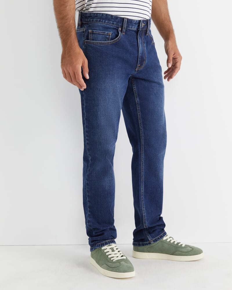 Grayson Straight Jean in TRUE BLUE