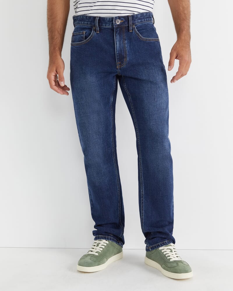 Grayson Straight Jean in TRUE BLUE