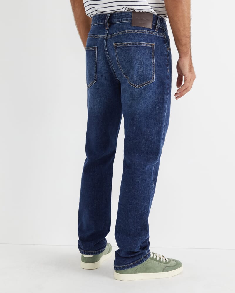 Grayson Straight Jean in TRUE BLUE