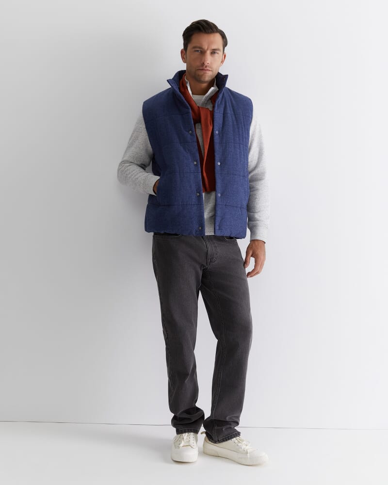 Grayson Straight Jean in DARK GREY