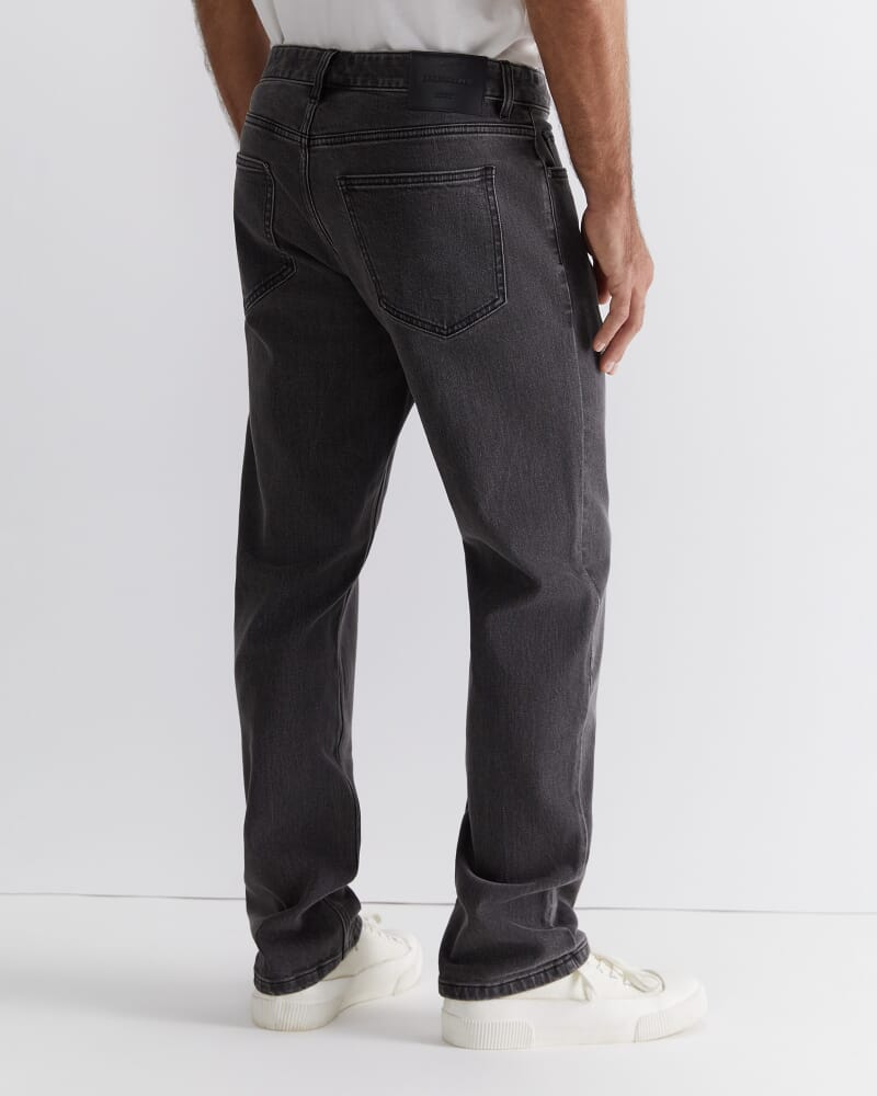 Grayson Straight Jean in DARK GREY