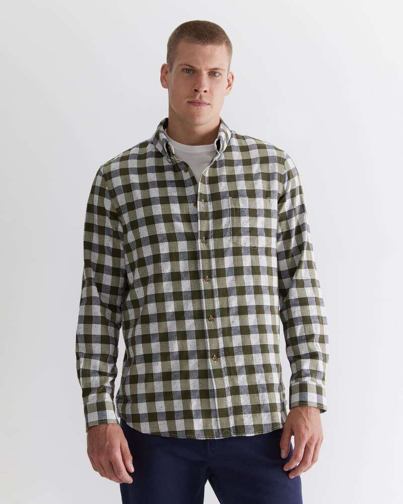 Bowman Shirt in MOSS