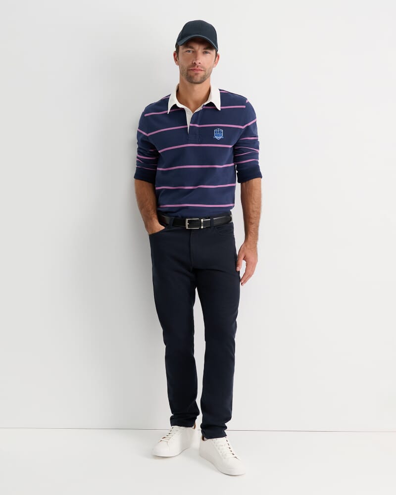 Hutton Rugby in NAVY MULTI