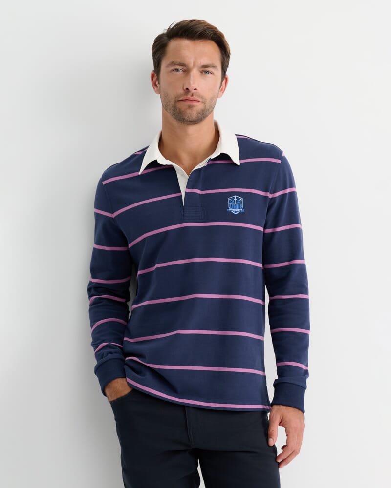 Hutton Rugby in NAVY MULTI