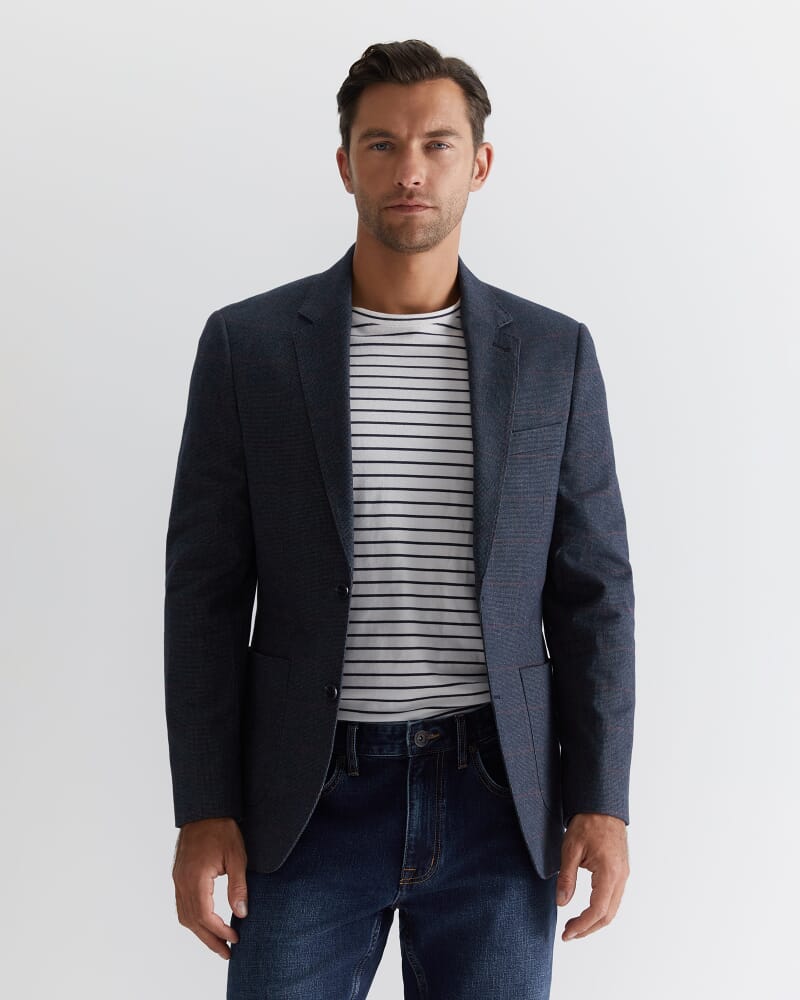 Townsville Item Jacket in NAVY MULTI