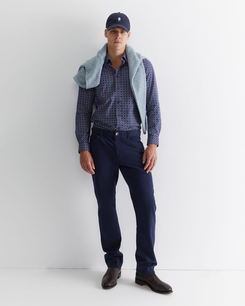 Walang Shirt in BALL POINT BLUE