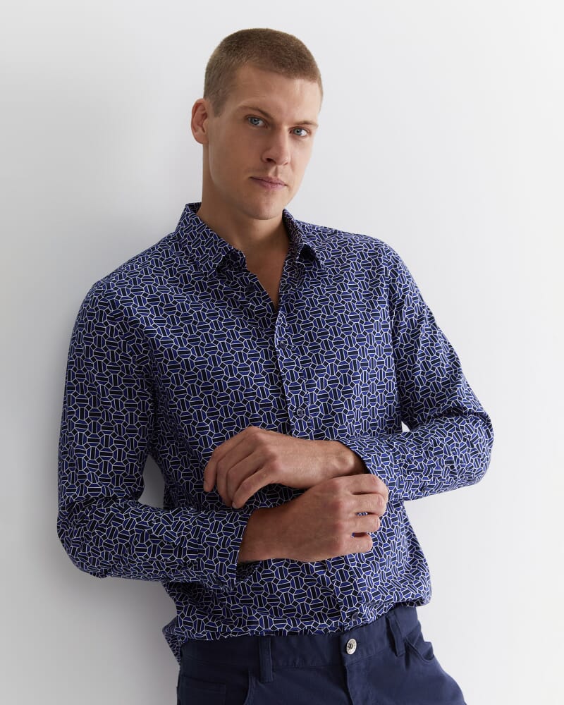 Walang Shirt in BALL POINT BLUE