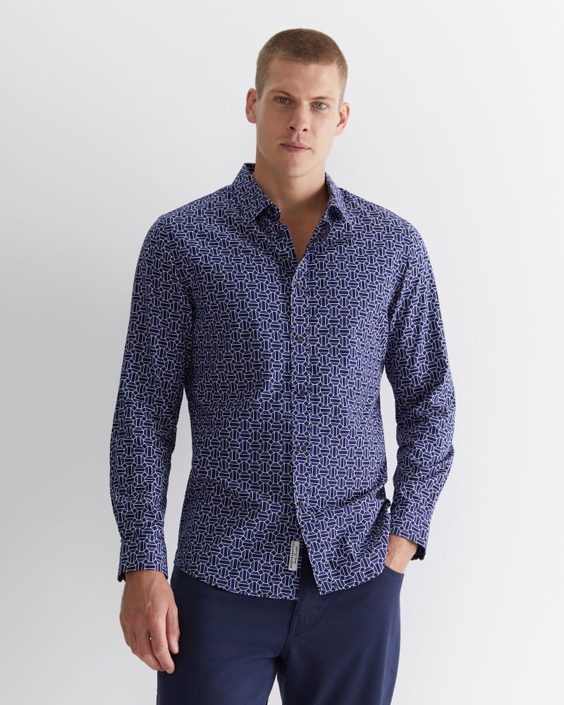 Walang Shirt in BALL POINT BLUE