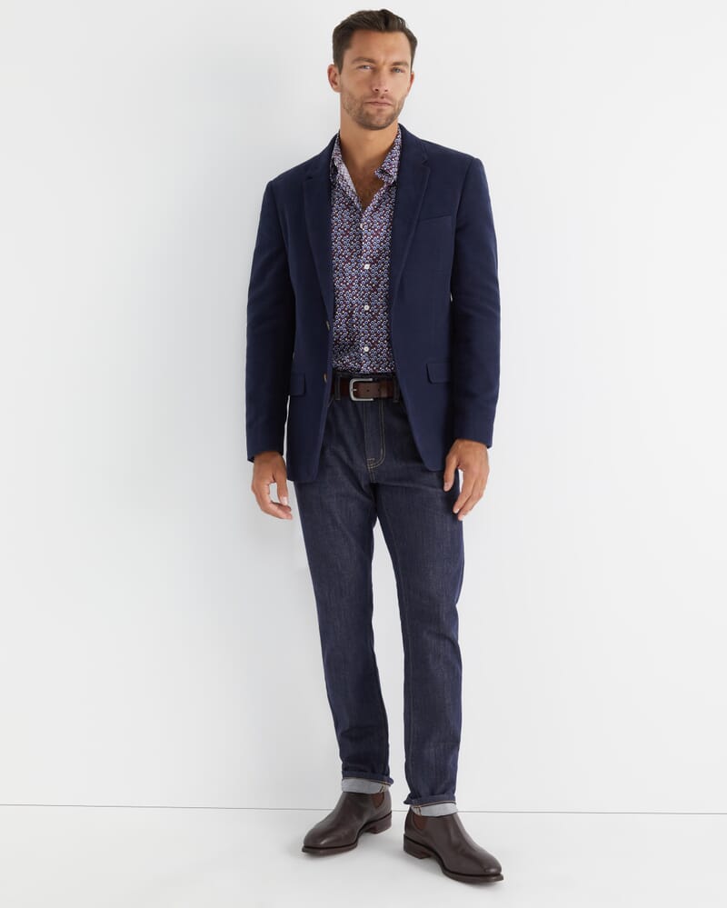 Azra Liberty Shirt in WINEBERRY