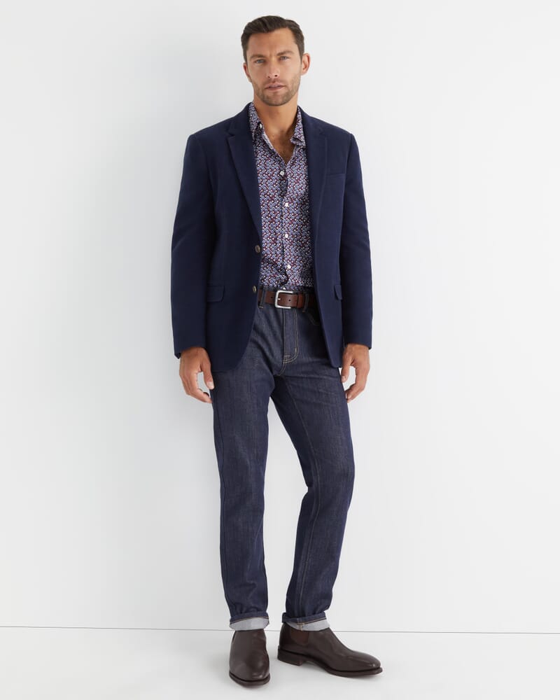 Azra Liberty Shirt in WINEBERRY