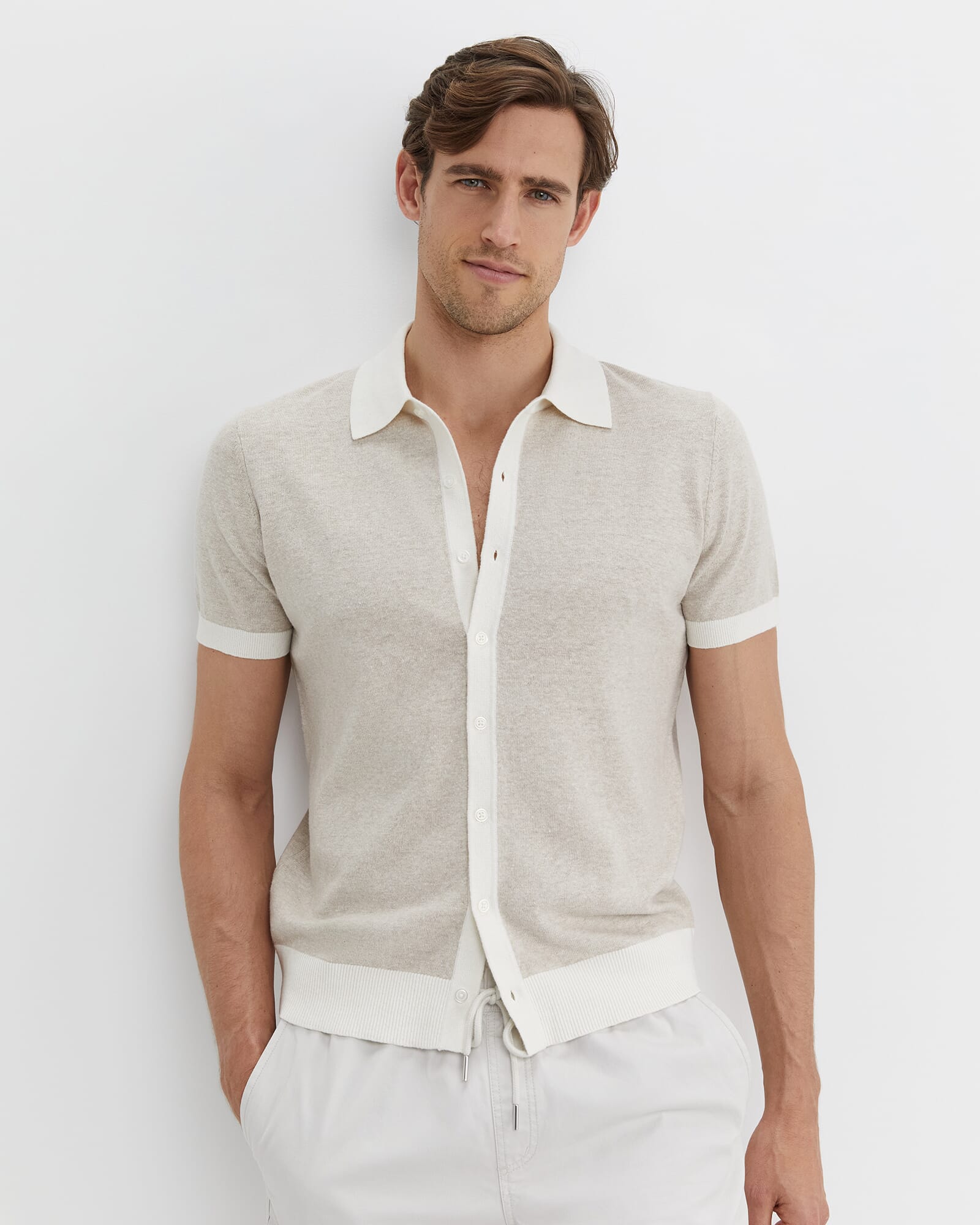 Ellis Knitted Short Sleeve Shirt