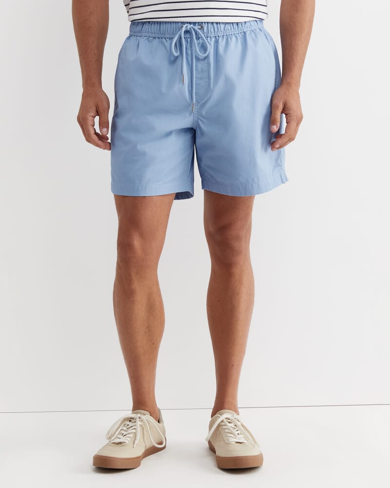 Waverly Volley Short in DUSTY BLUE