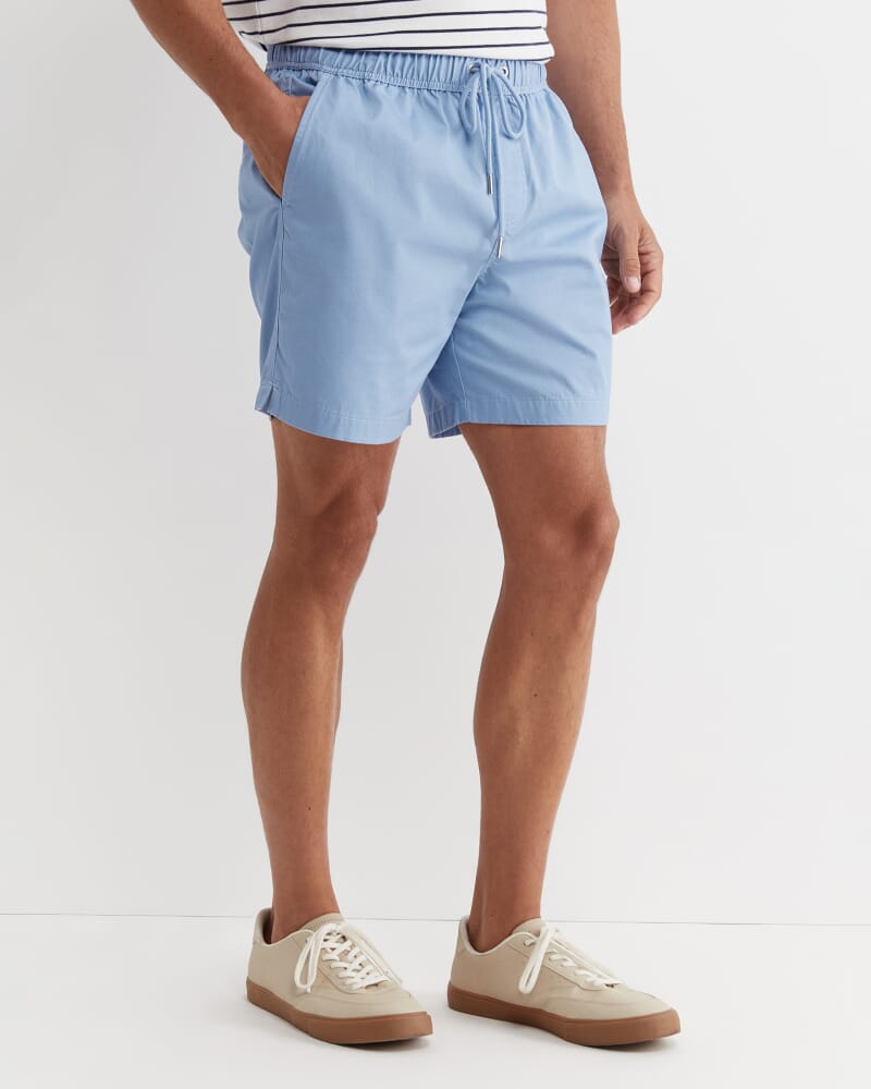 Waverly Volley Short in DUSTY BLUE