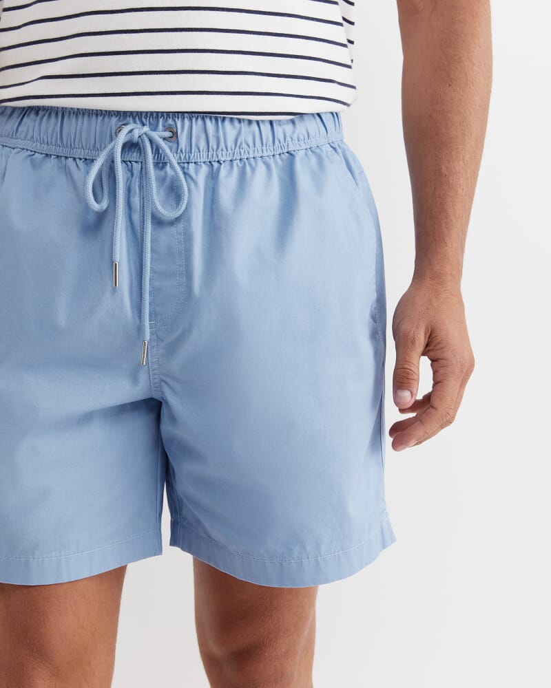 Waverly Volley Short in DUSTY BLUE