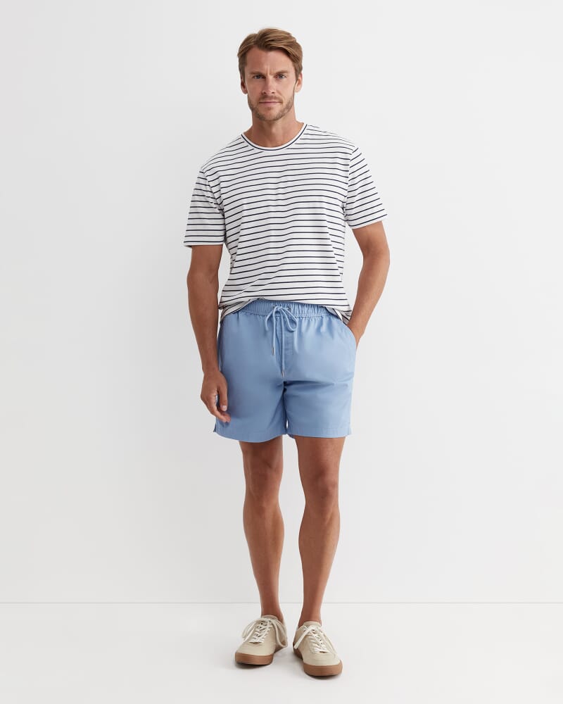 Waverly Volley Short in DUSTY BLUE