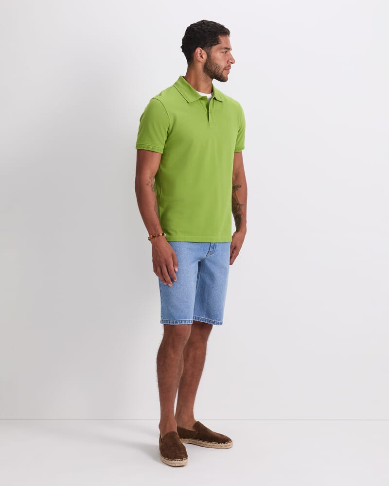 SC Pique Polo in PEA