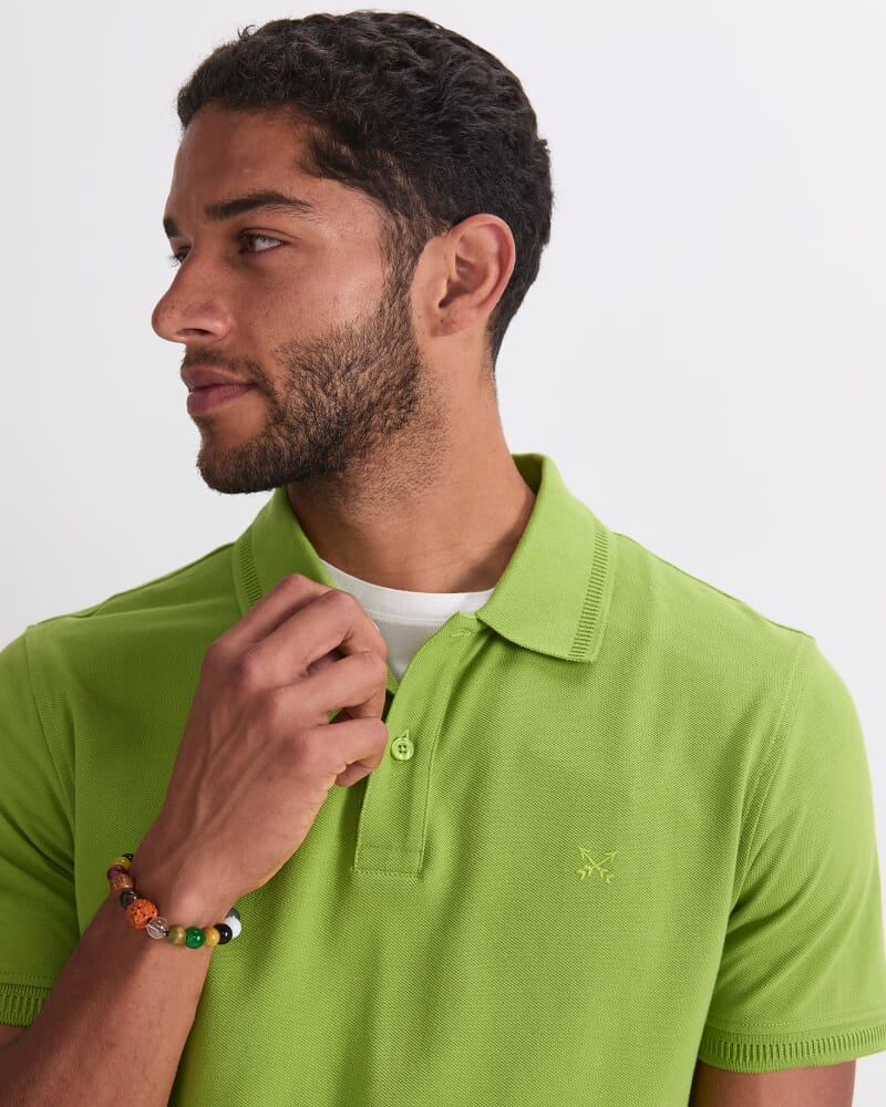 SC Pique Polo in PEA