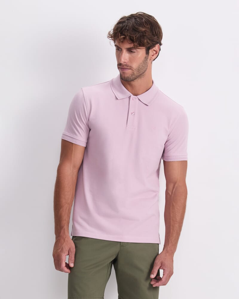 SC Pique Polo in MUSK