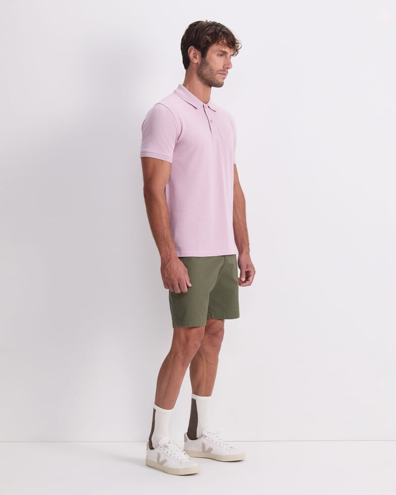 SC Pique Polo in MUSK