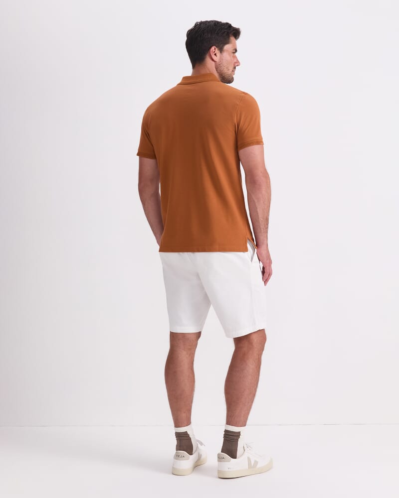 SC Pique Polo in COGNAC