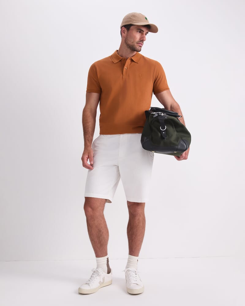 SC Pique Polo in COGNAC