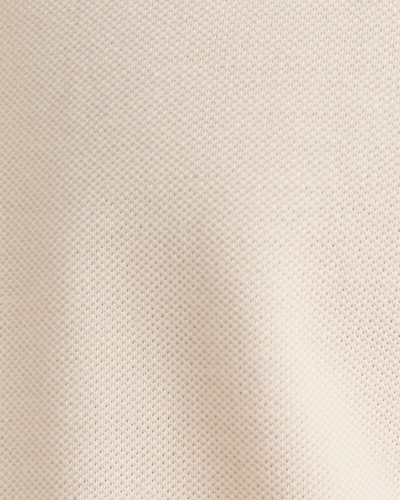 SC Pique Polo in BUTTER
