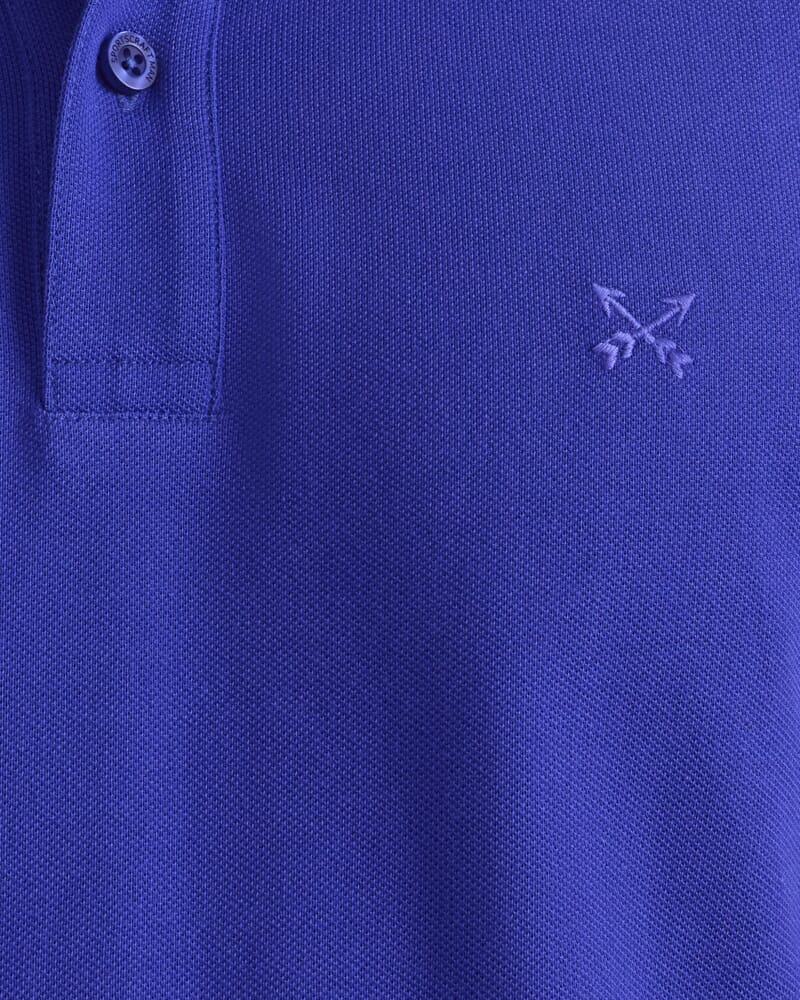 SC Pique Polo in COBALT