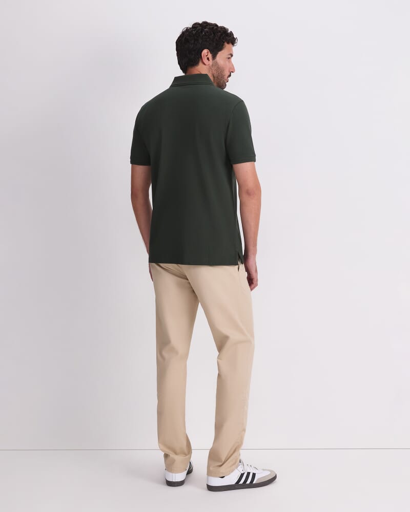 SC Pique Polo in FOREST
