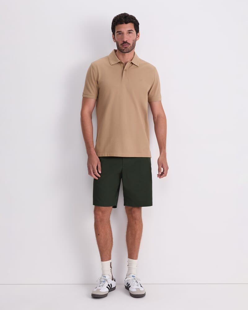 SC Pique Polo in KELP