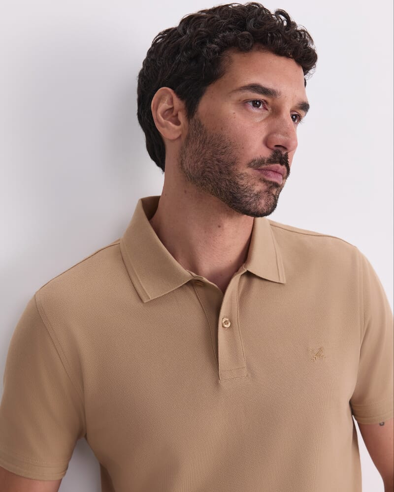 SC Pique Polo in KELP