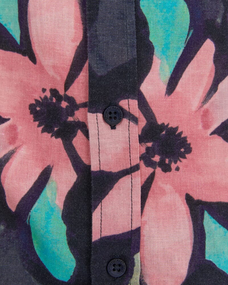 Lane Print Shirt in GREEN