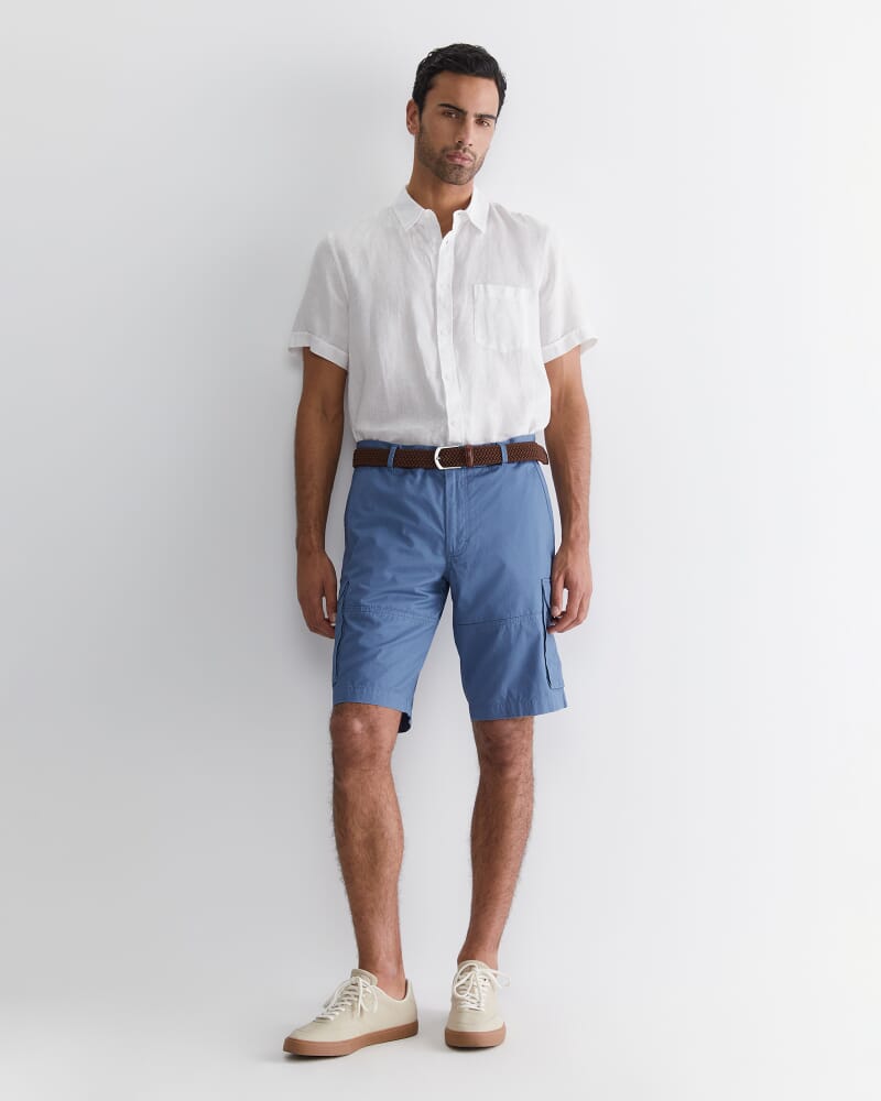 Cargo Short in AGED BLUE