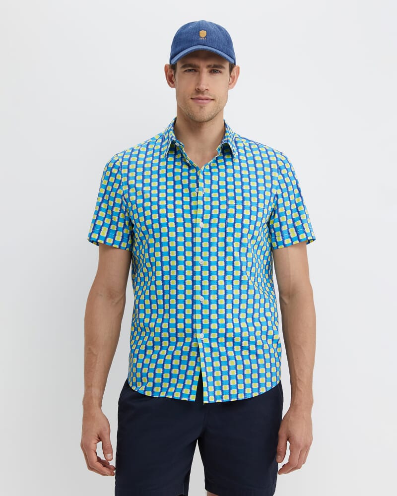 Wyn Short Sleeve Liberty Shirt in MULTI
