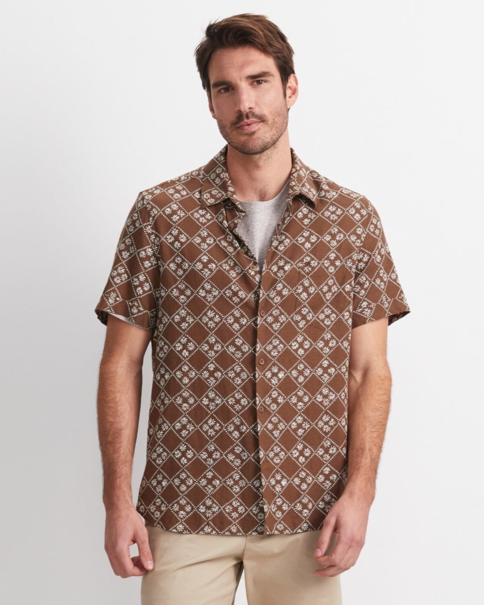 Howes Short Sleeve Print Shirt