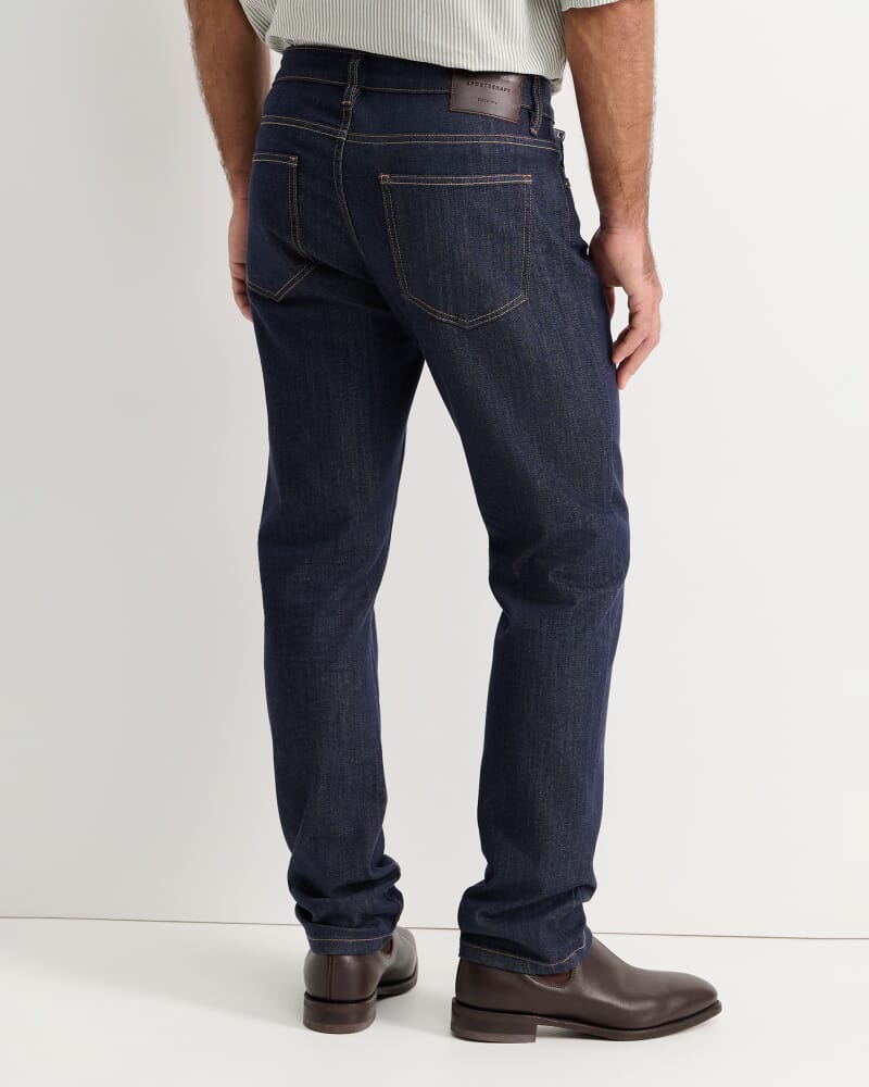 William Straight Leg Jean in RAW WASH