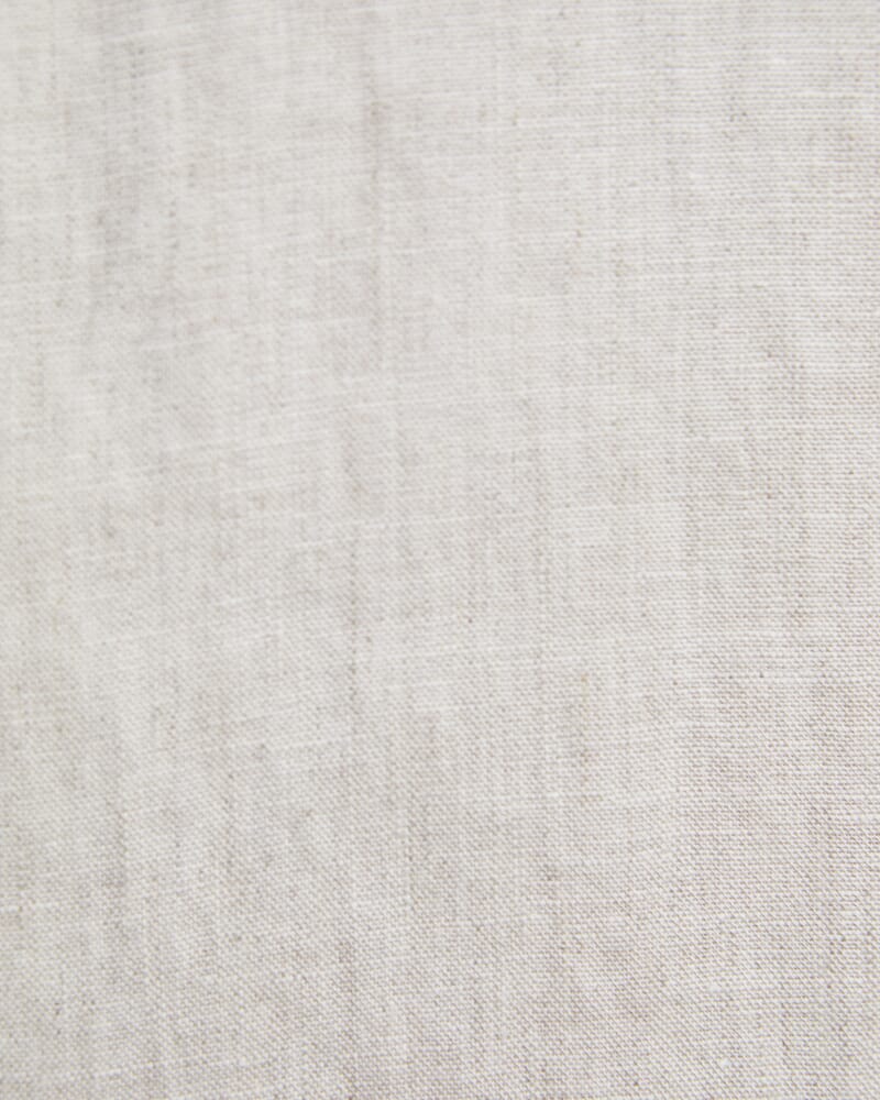 Short Sleeve Stanton Linen Shirt in NATURAL