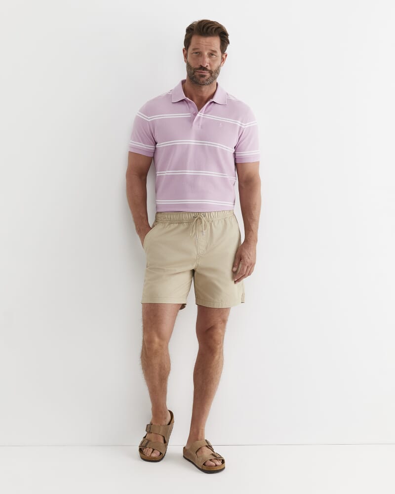 Hall Polo in DUSTY PINK
