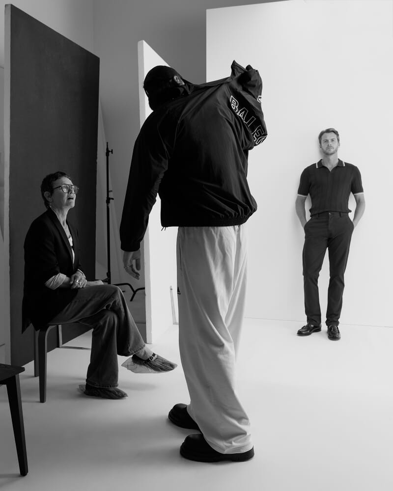 Braddon Knit Polo in NAVY