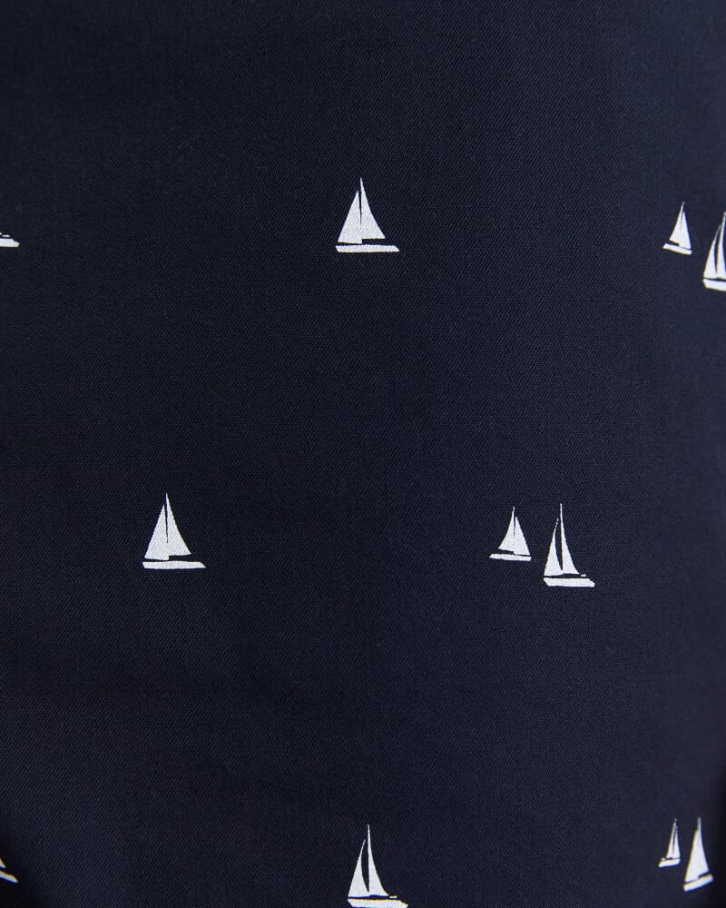 Classic Printed Short in CLASSIC NAVY