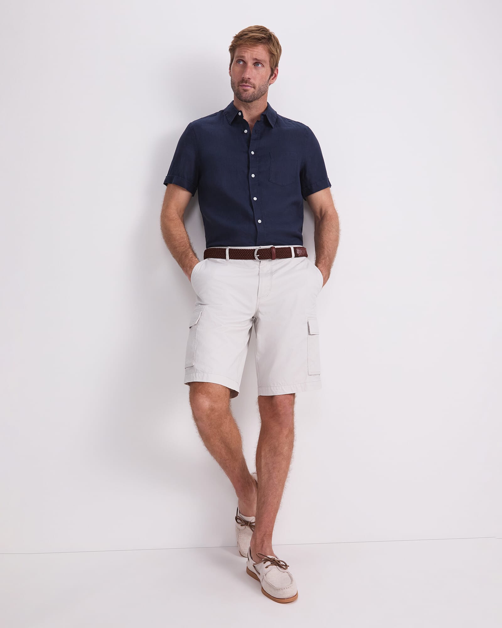 Short Sleeve Linen Shirt