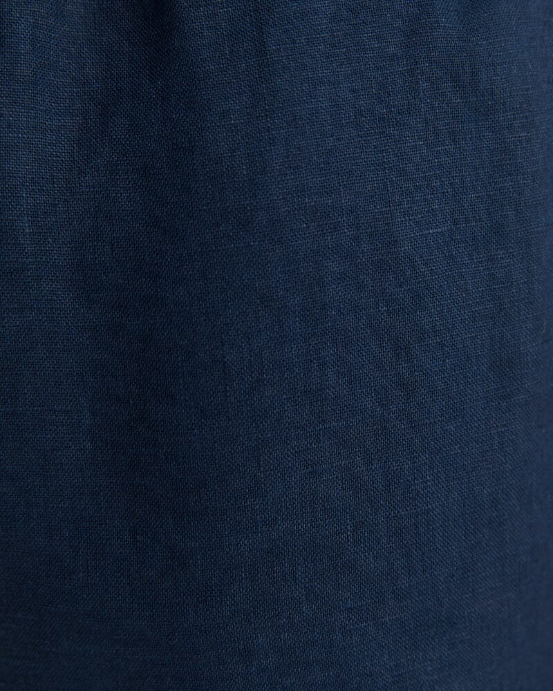 Caffery Linen Short in NAVY