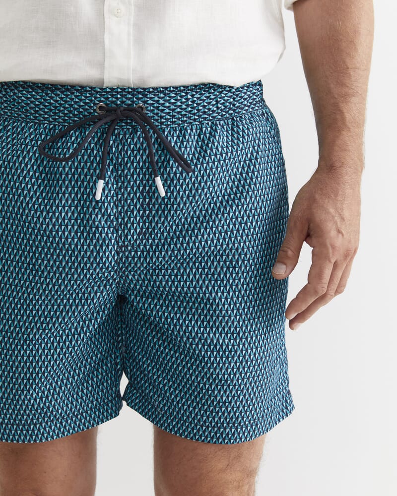 Chester Swim Short in NAVY MULTI