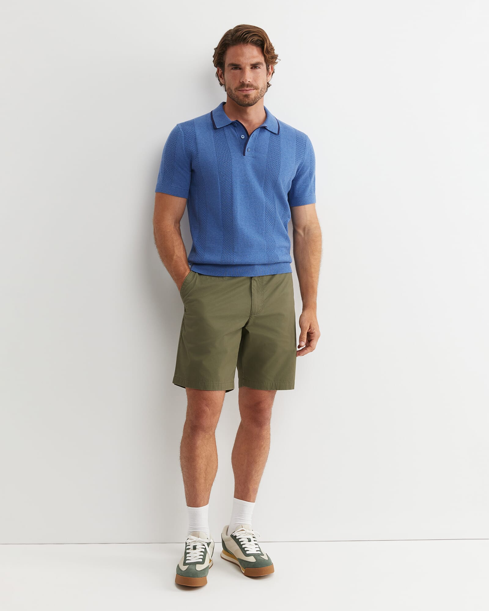 Luka Short Sleeve Knit Polo