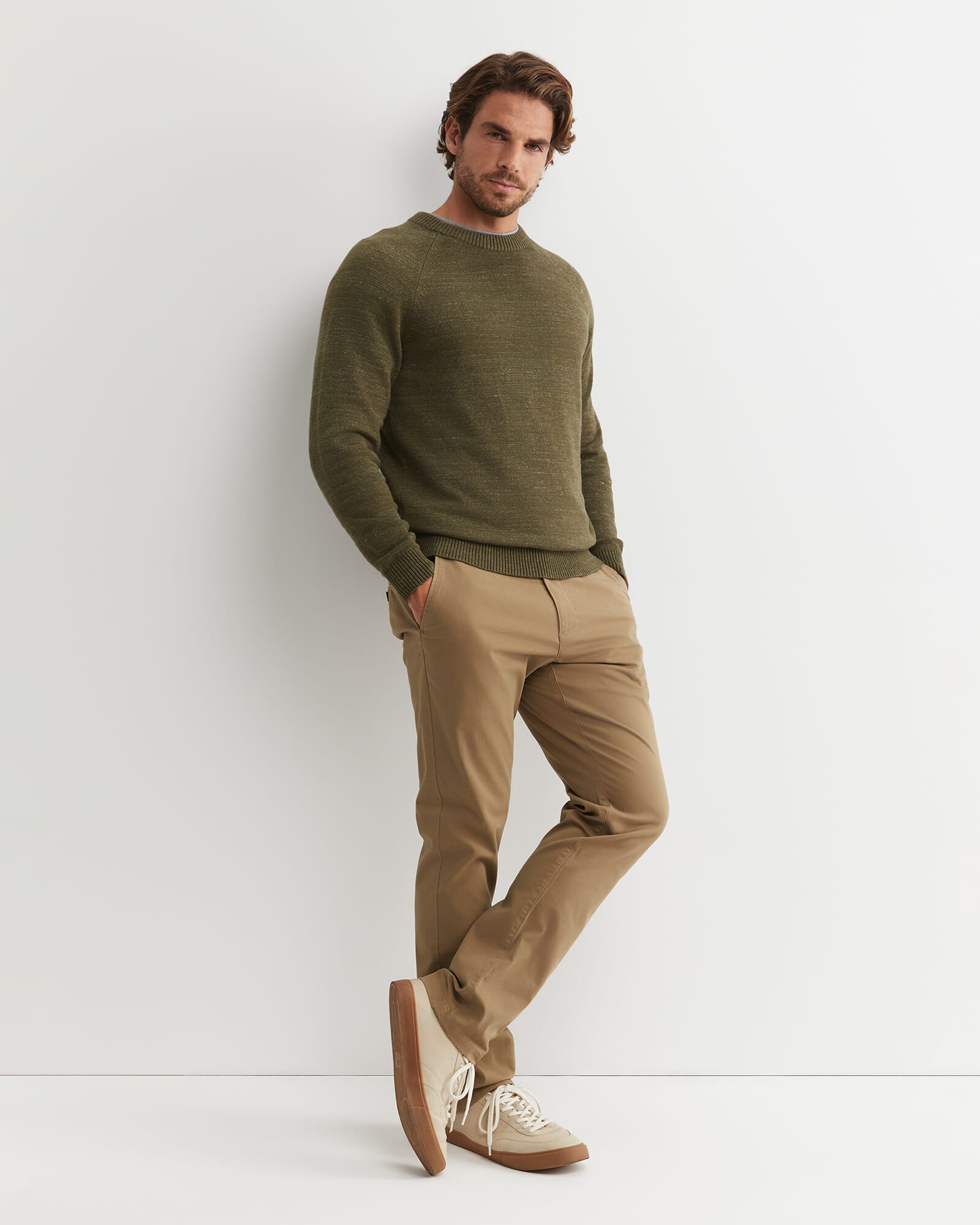 Riley Raglan Crew Neck Knit