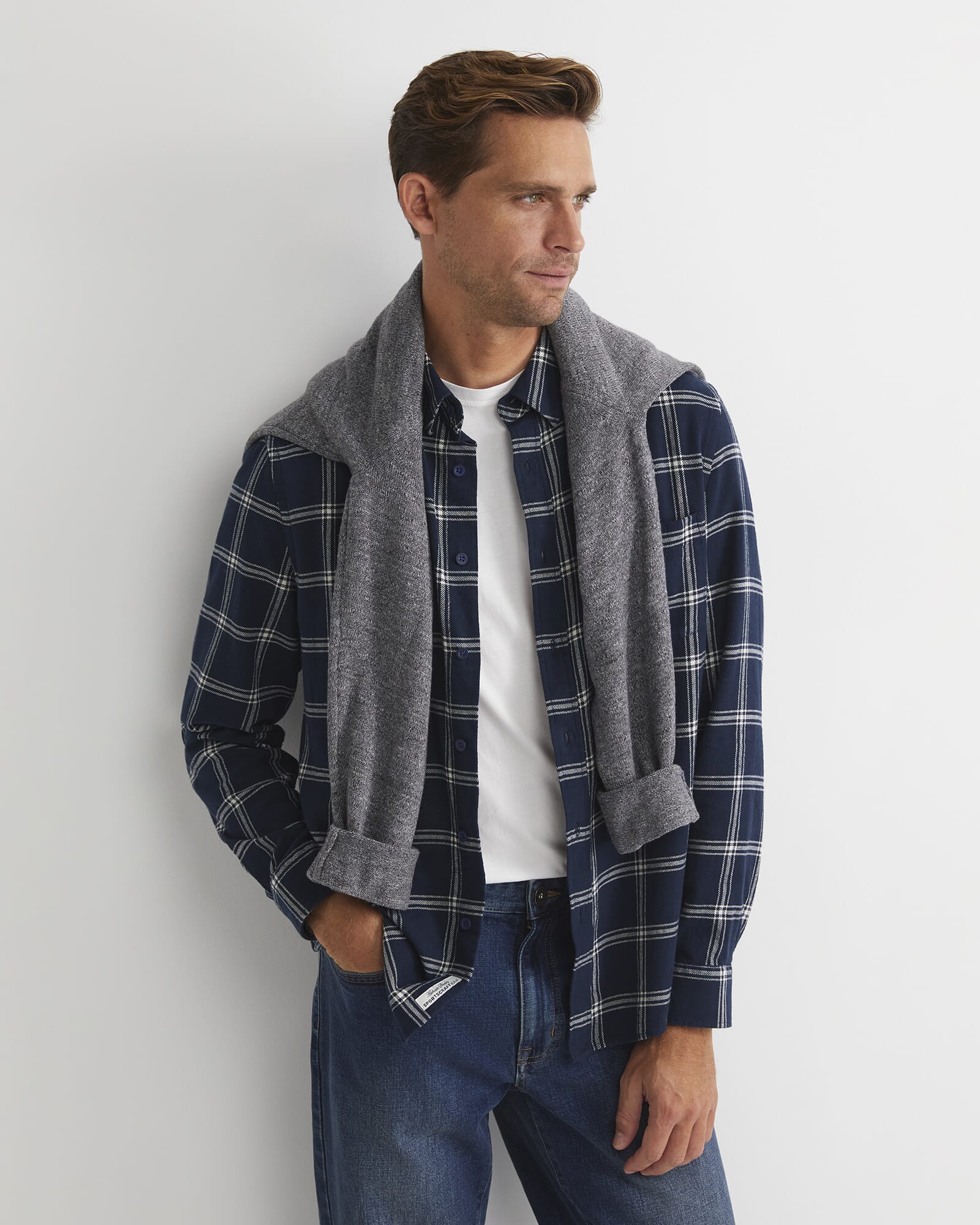 Davis Long Sleeve Check Shirt