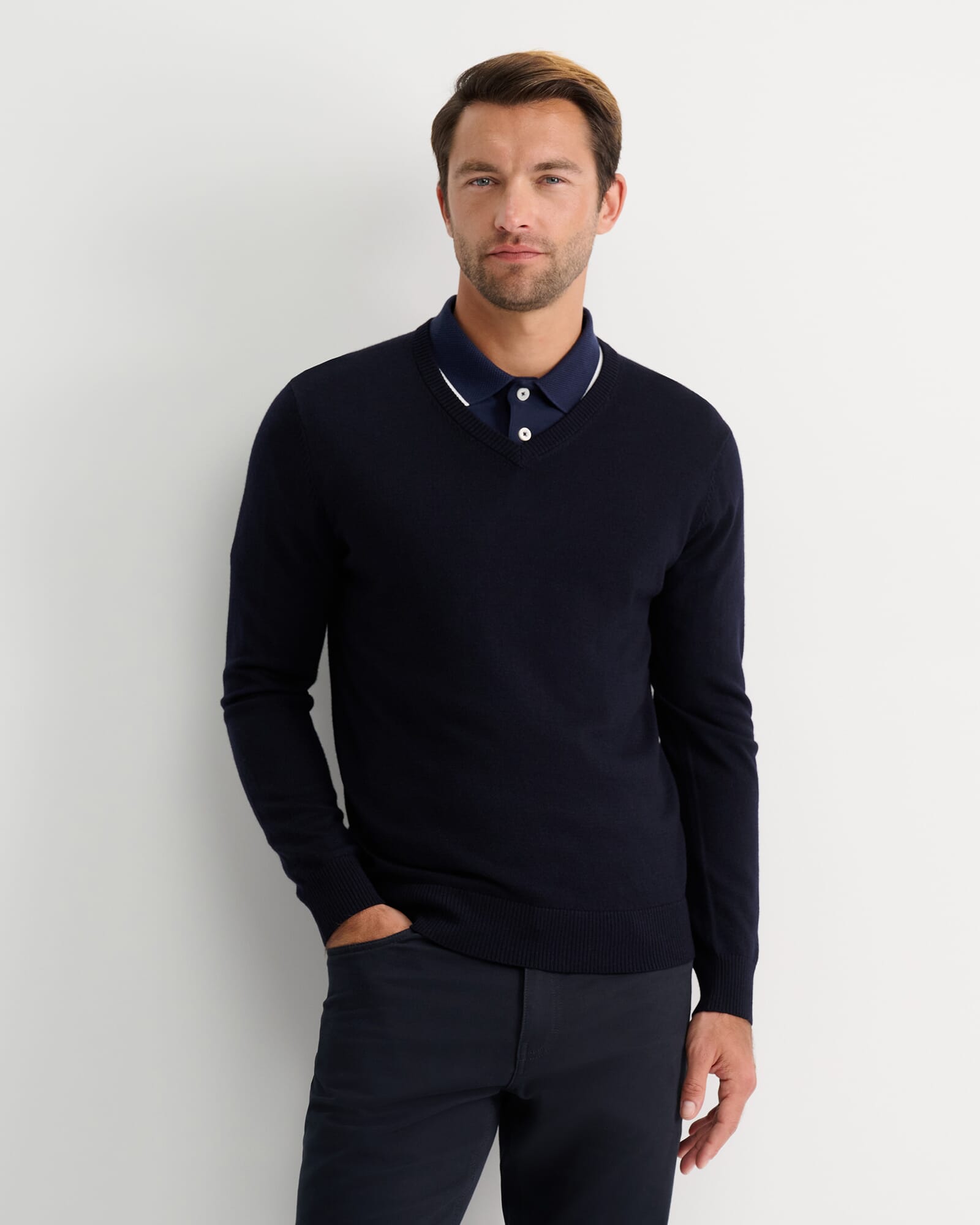 Merino V-Neck Knit