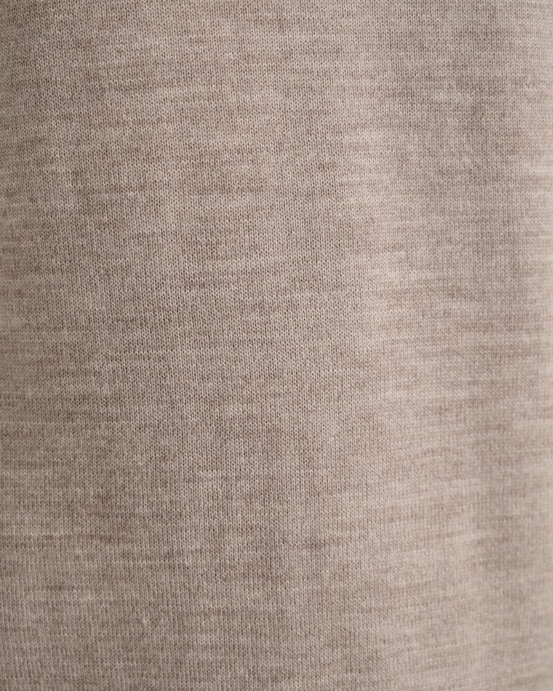 Merino Crew Neck Knit in BIRCH