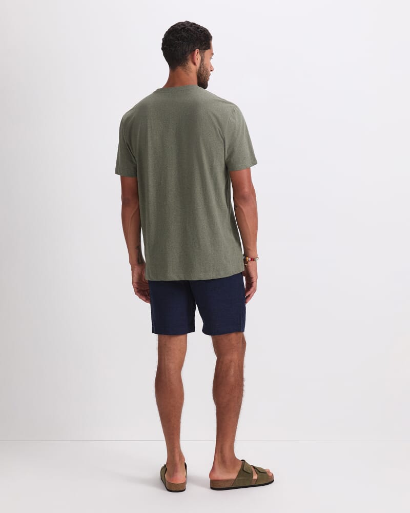 Supersoft Melange Tee in KHAKI MELANGE