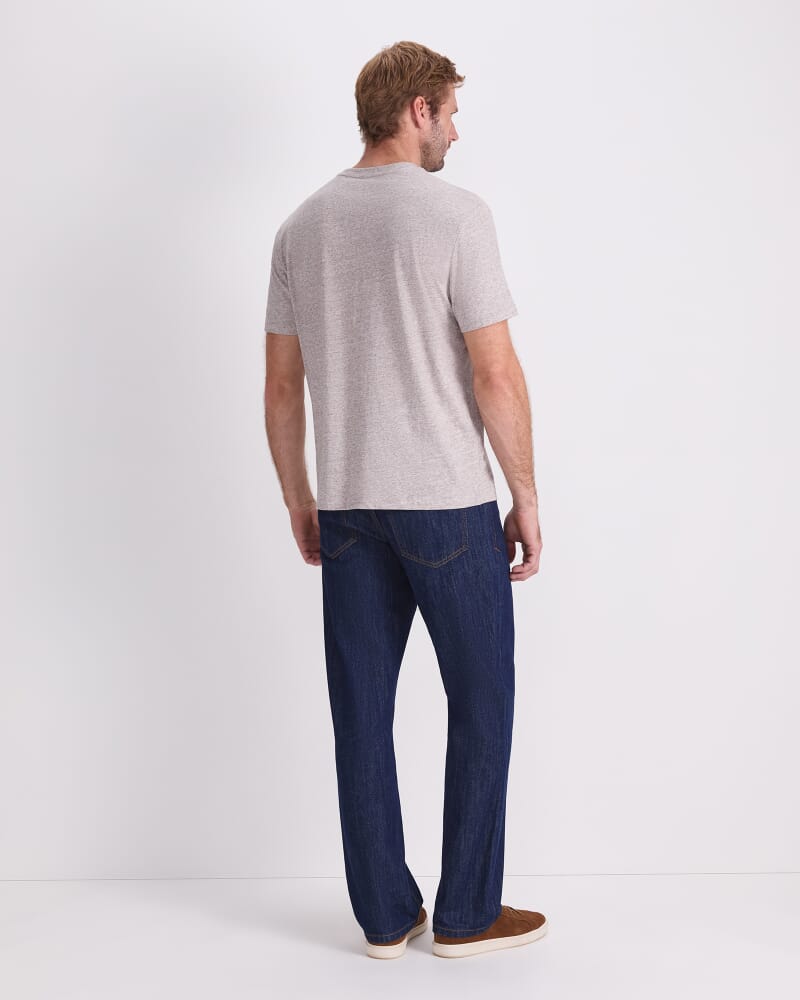 Supersoft Melange Tee in FAWN
