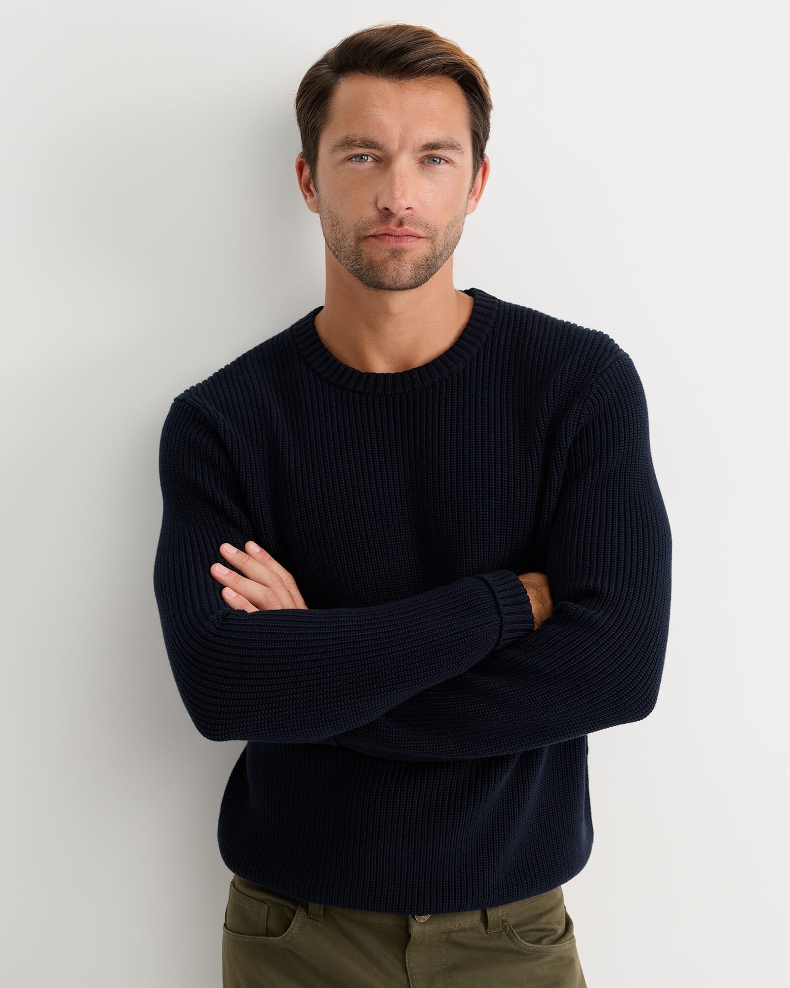 Finn Rib Crew Neck Knit